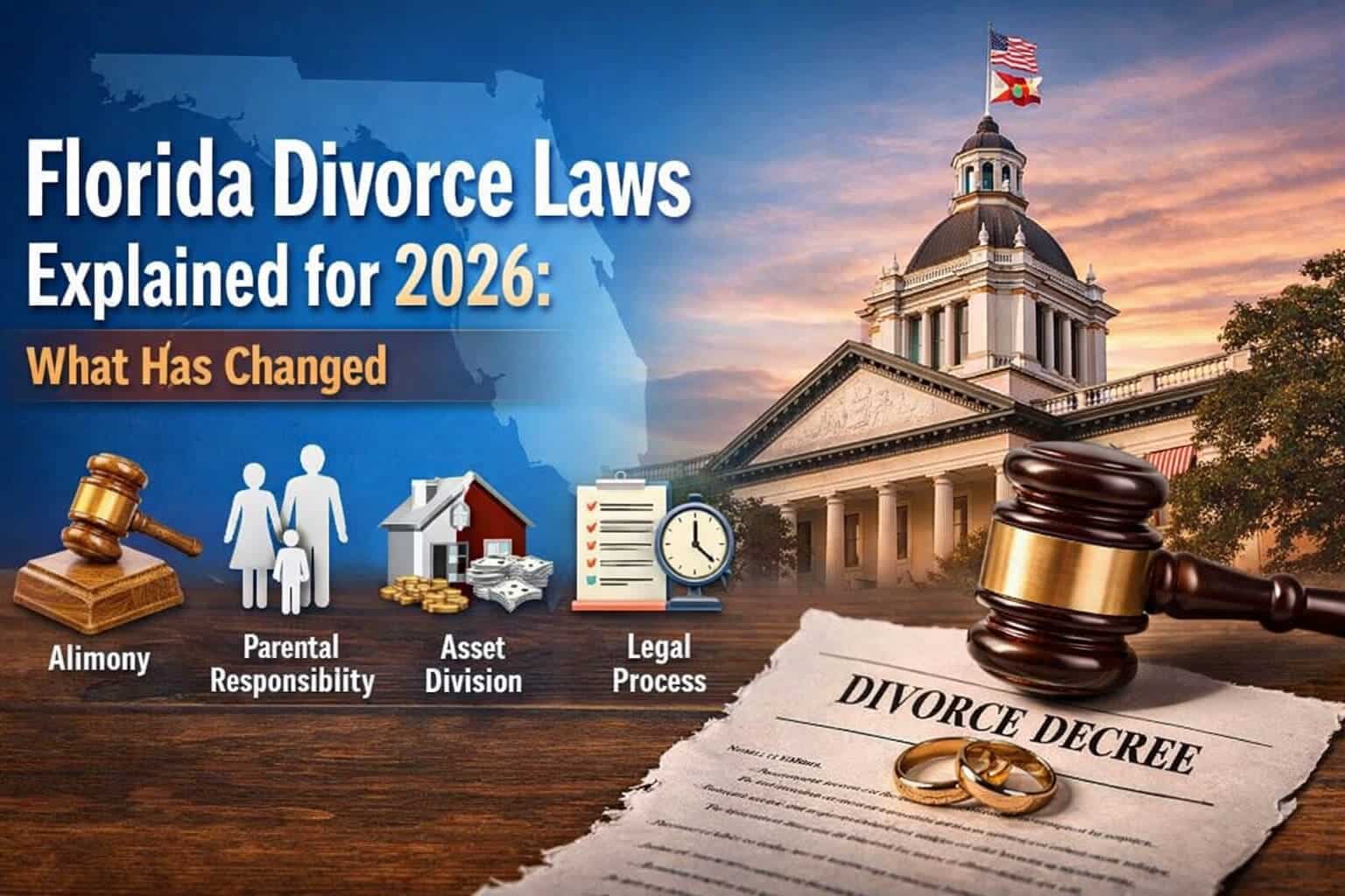 Florida Divorce Laws Explained for 2026: What Has Changed