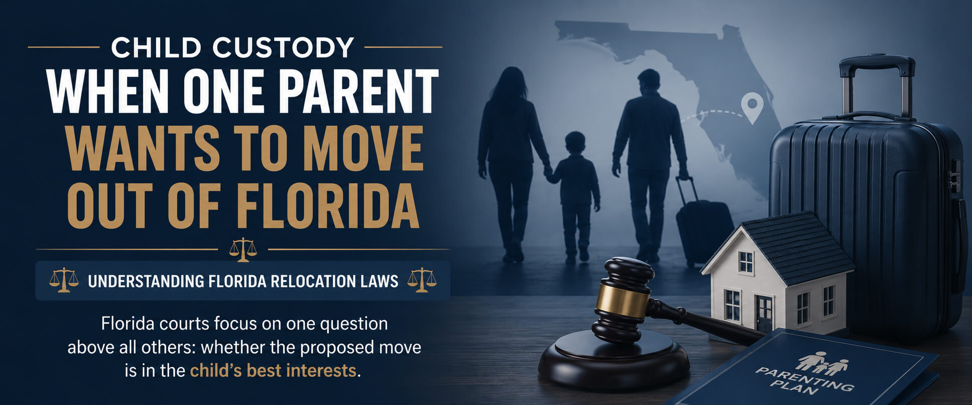 Child Custody When One Parent Wants to Move Out of Florida