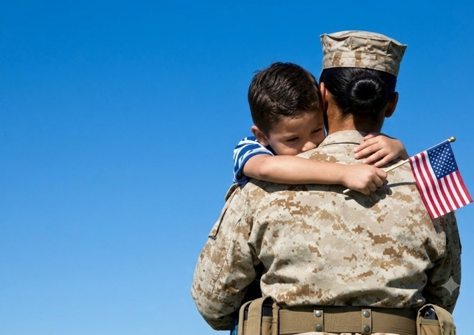 How Is Child Support Calculated for Service Members