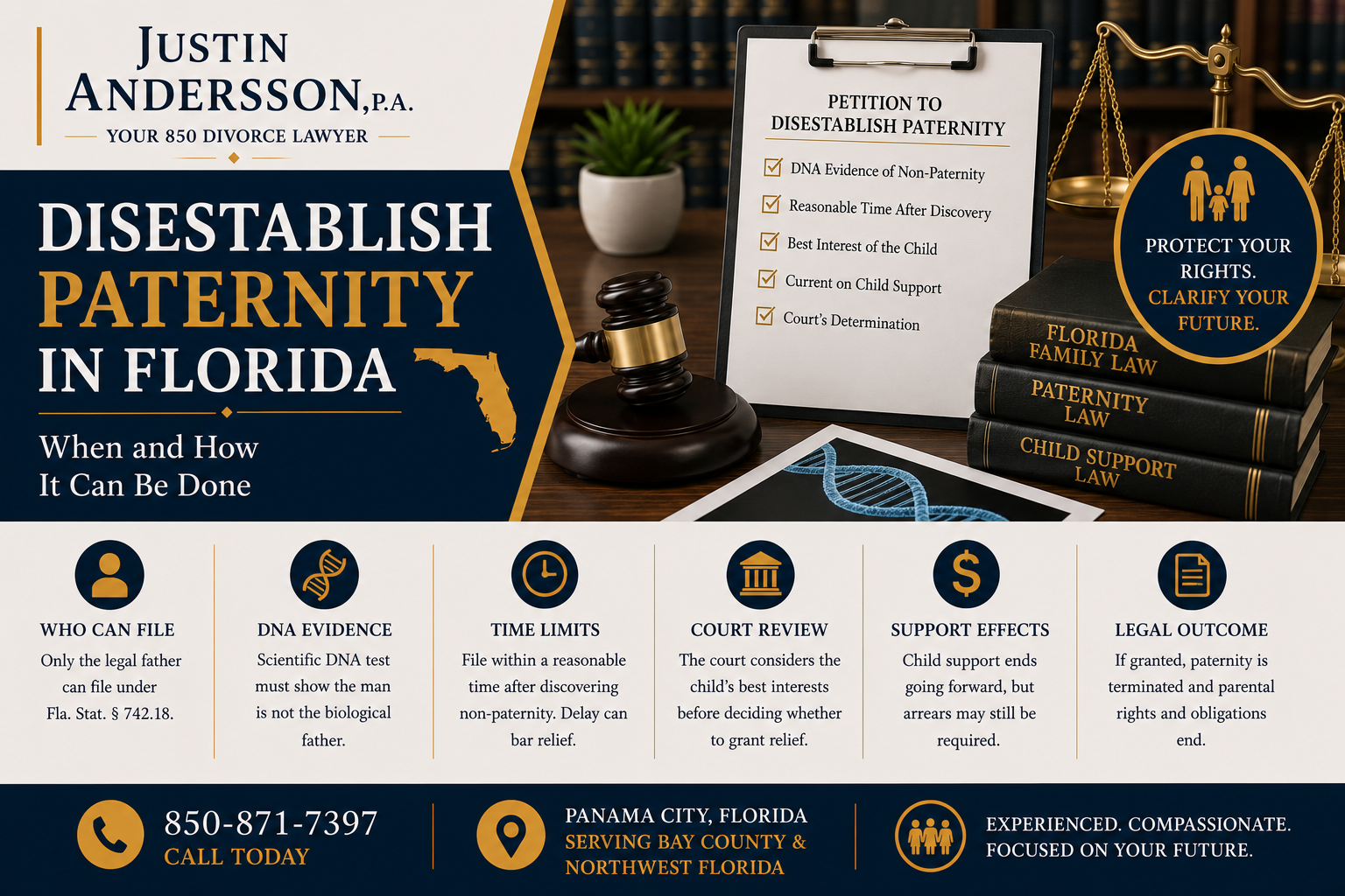 Disestablish Paternity: When and How It Can Be Done in Florida