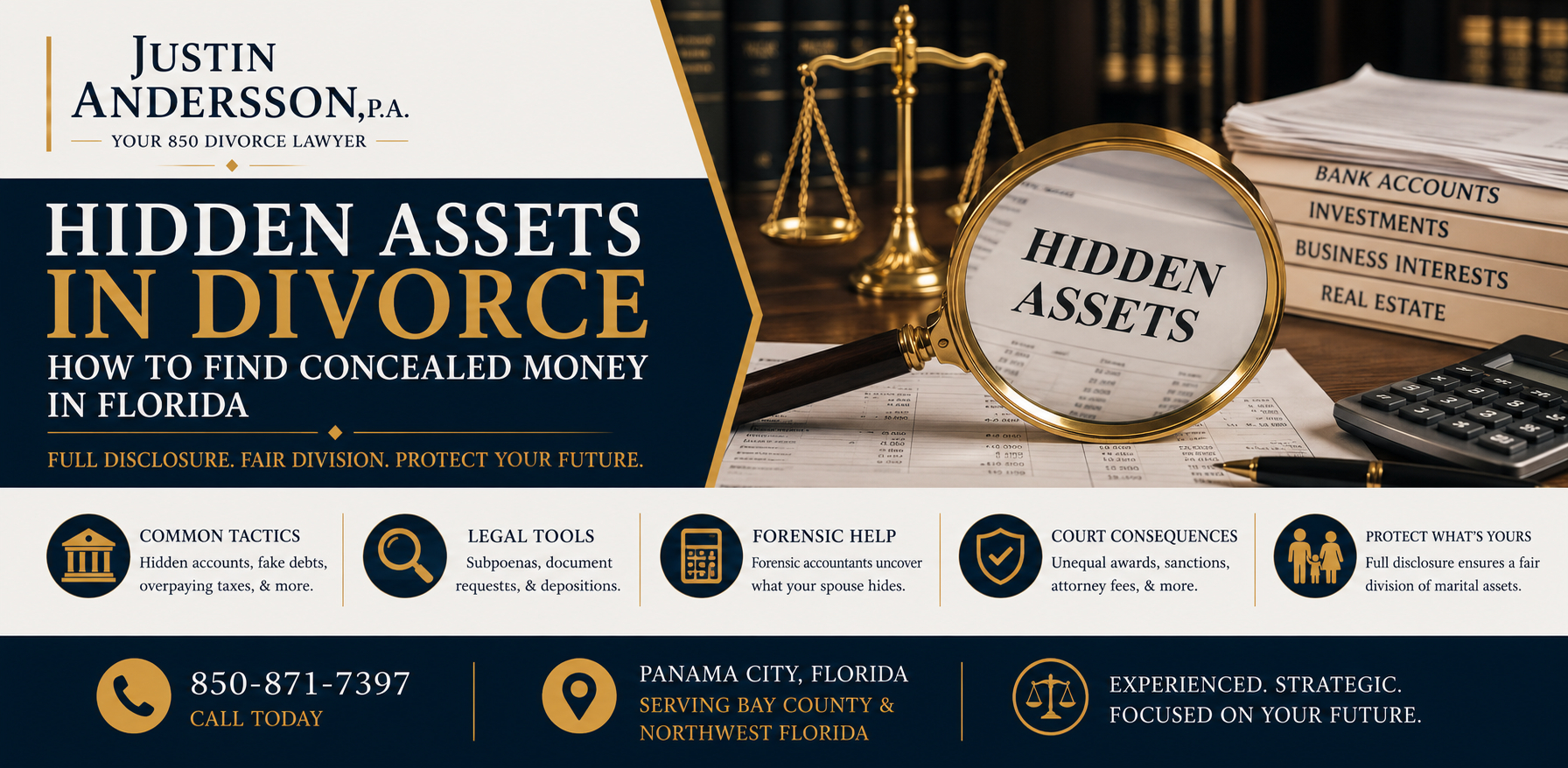Hidden Assets in Divorce: How to Find Money Your Spouse is Concealing