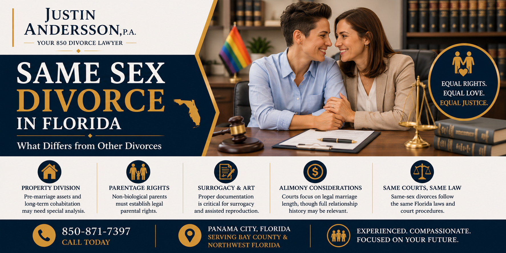 Same Sex Divorce: What Differs from Traditional Divorce in Florida